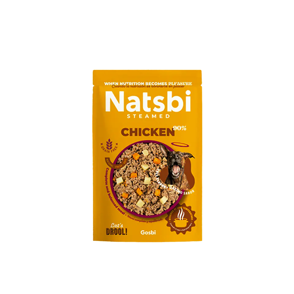 Alimento Perro Natsbi al Vapor 500 Gr 4