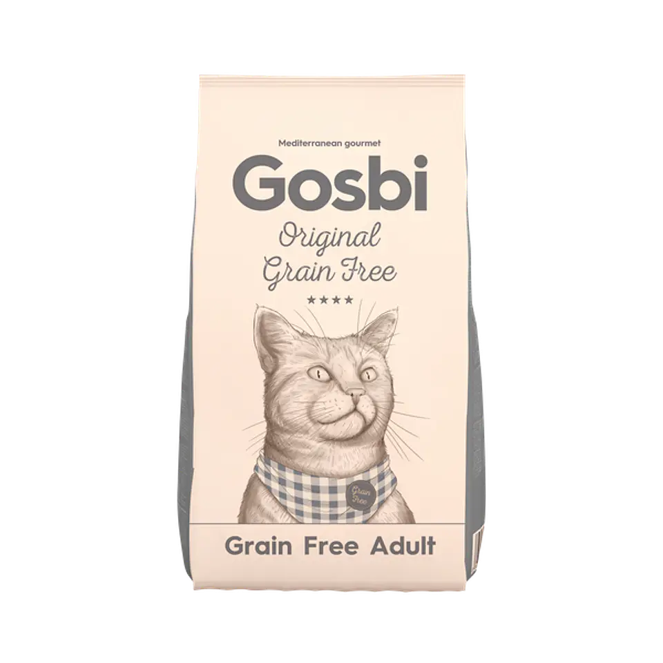 Alimento Gato GOSBI Original Grain Free Adult  1