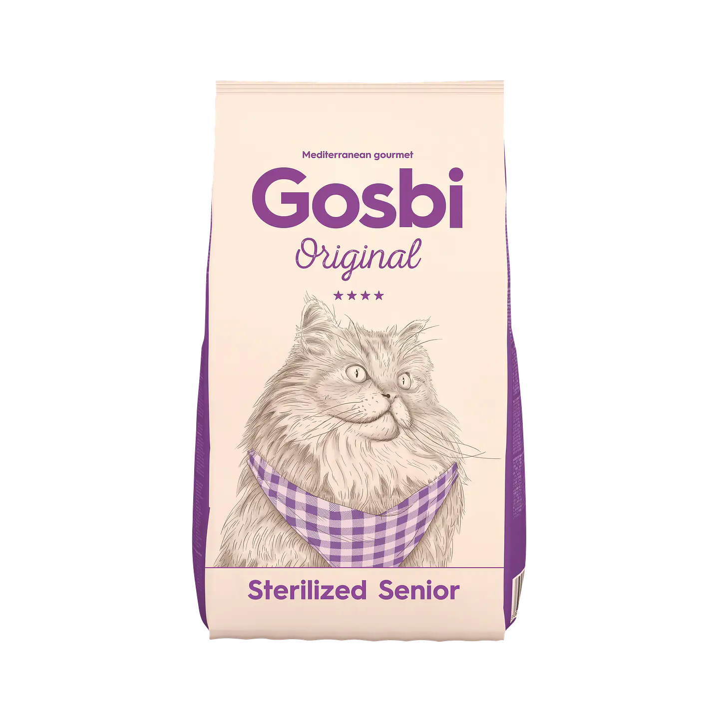Alimento Gato GOSBI Original Sterilized Senior 3 KG 1