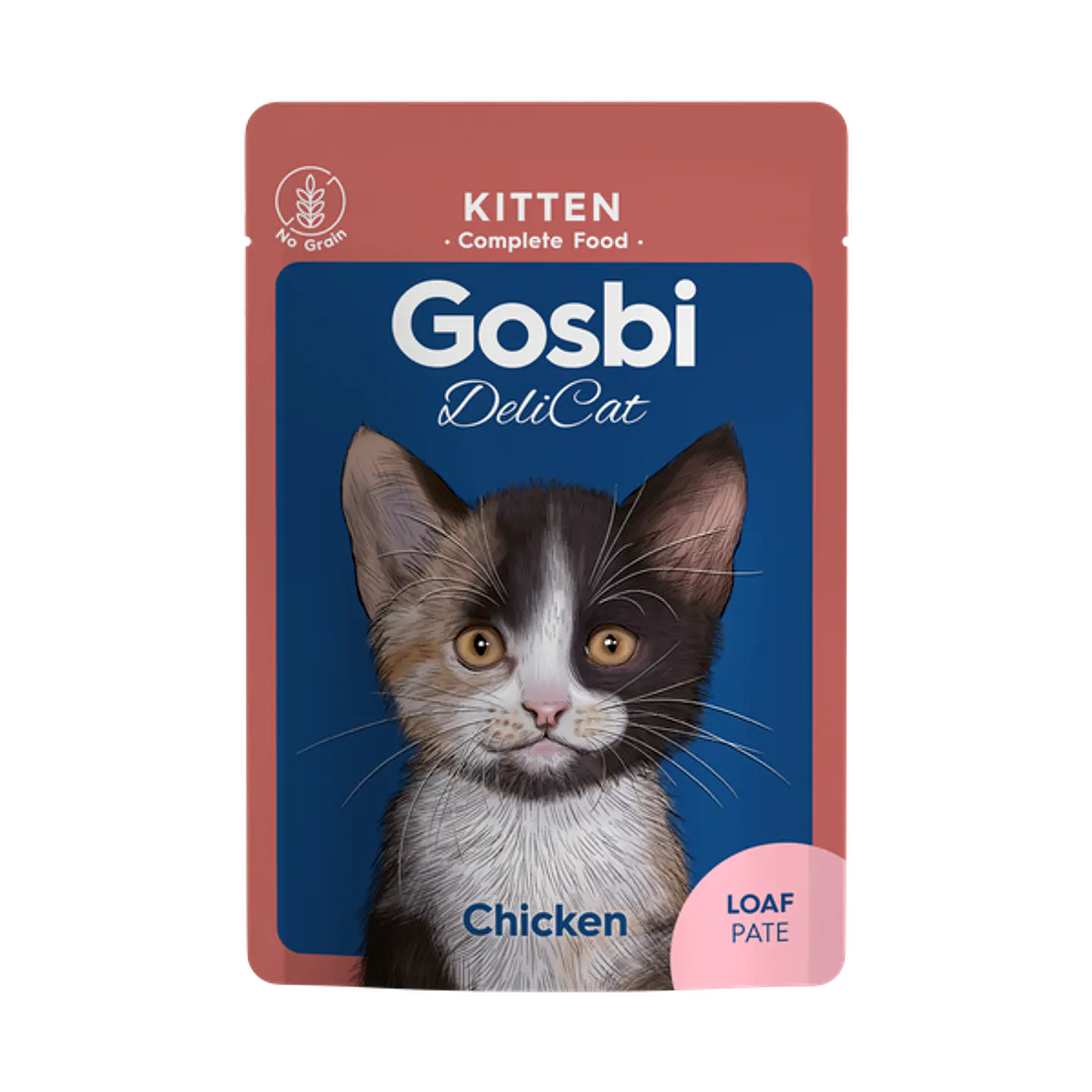 Alimento Gato Gosbi DeliCat 70Gr húmedo 1