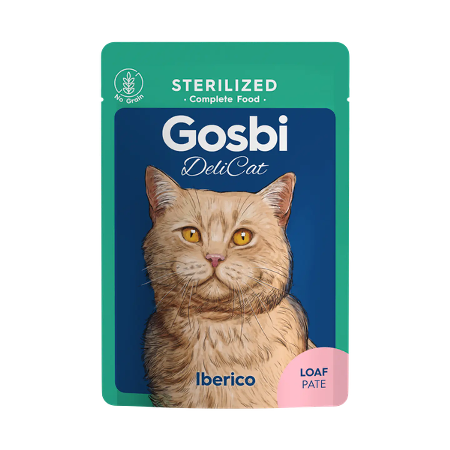 Alimento Gato Gosbi DeliCat 70Gr húmedo 3