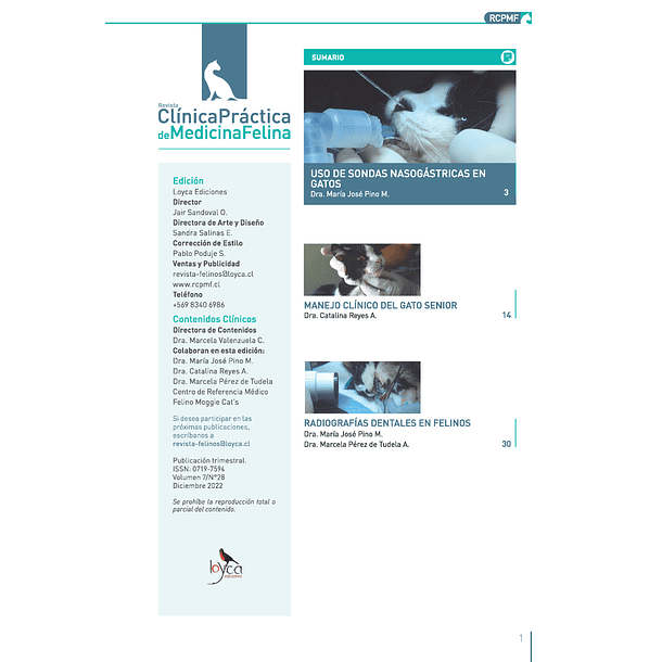 Clínica Práctica de Medicina Felina Volumen 7/ N° 28