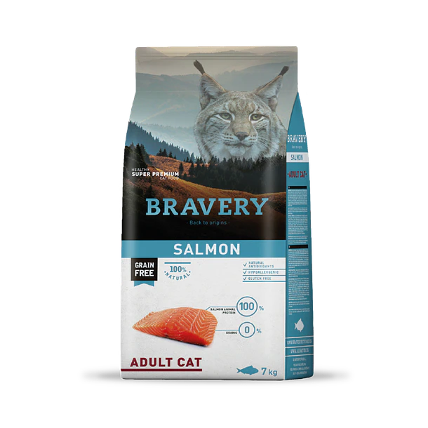 Bravery Salmon Adult Cat 2 Kg