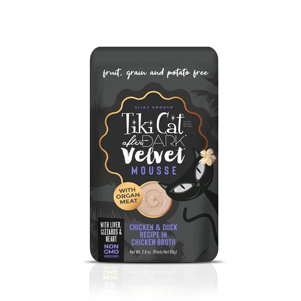 Tiki Cat After Dark Velvet Mousse Chicken Y Duck, 80 Gr
