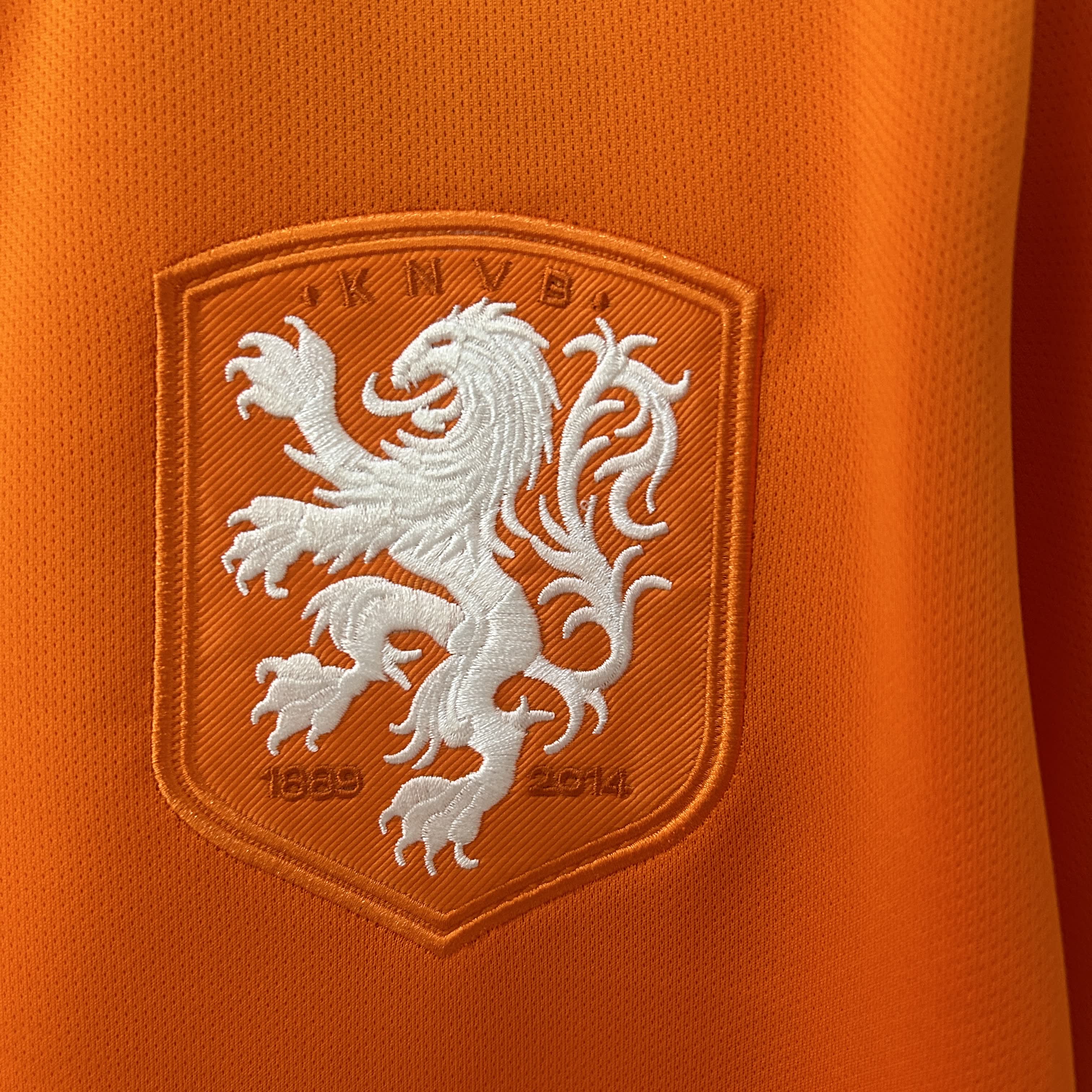 Camisa Retrô Holanda 2014 Casa 3