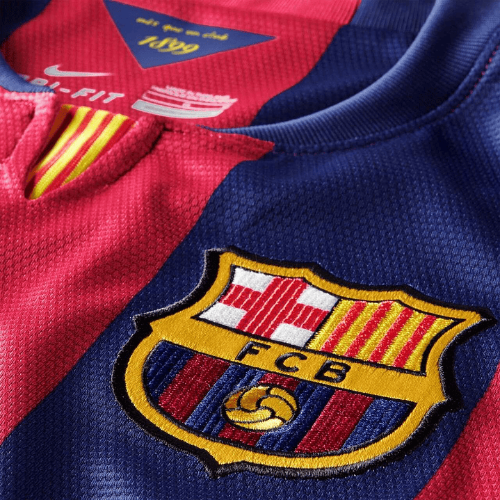 Camisa Retrô Barcelona 14/15 Casa 3