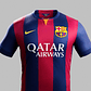 Camisa Retrô Barcelona 14/15 Casa - Thumbnail 4