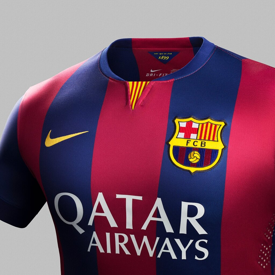 Camisa Retrô Barcelona 14/15 Casa 5