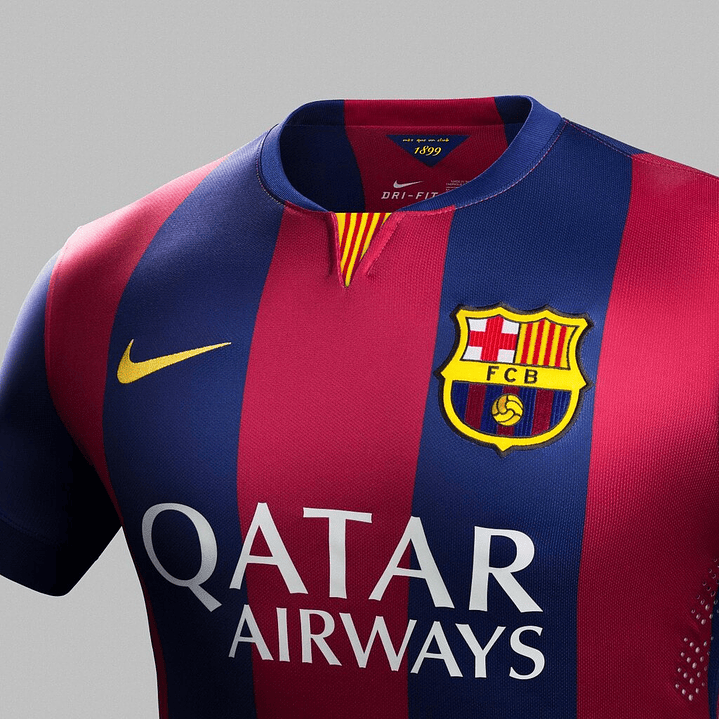 Camisa Retrô Barcelona 14/15 Casa 5