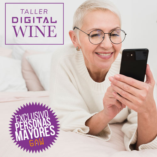 Taller Digital Wine Adulto Mayor