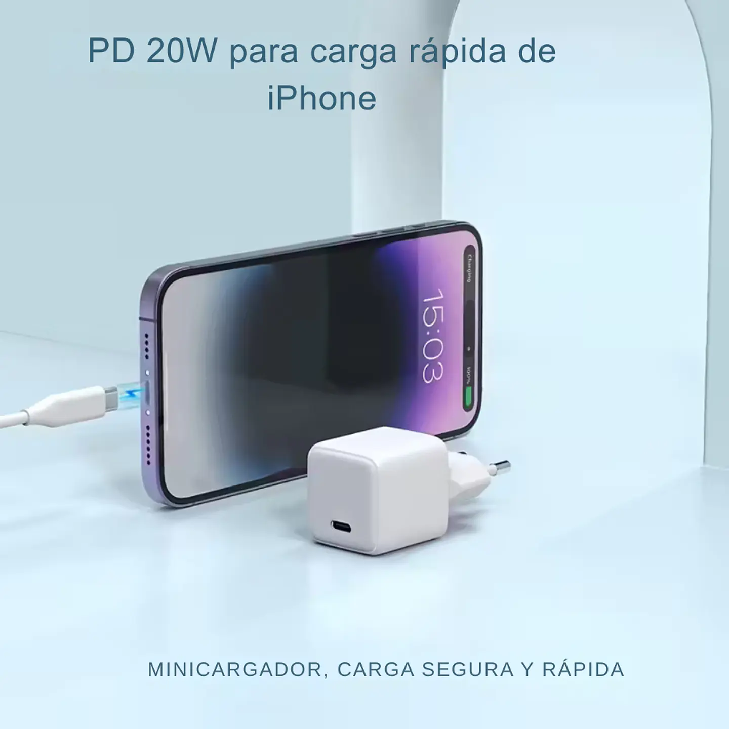Cargador de Pared Carga Rápida Premium (Para iPhone / Android) 1