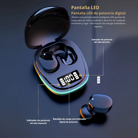 Audífonos In-Ear Inalámbricos G9S TWS Bluetooth