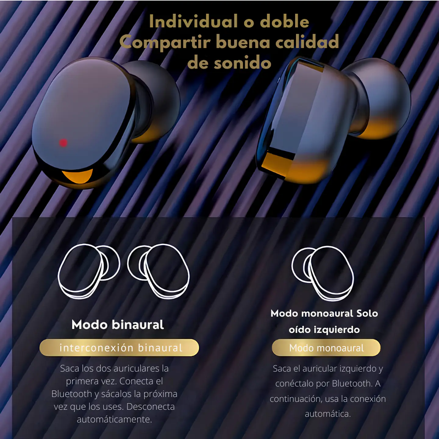 Audífonos In-Ear Inalámbricos G9S TWS Bluetooth 4