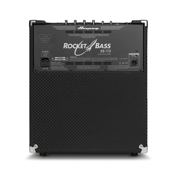 Amplificador Combo Bajo Ampeg Rocket Bass 50W RB110 3