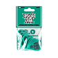 Pack Uñetas Guitarra Ernie Ball Everlast Picks P09196 Teal 12u. 2,00mm - Miniatura 2