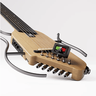 Afinador Cromático Clip Magnético Guitarra y Bajo Donner DT-10