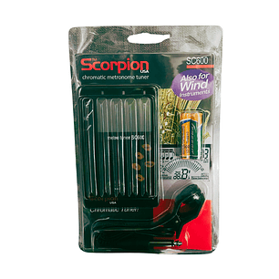 Metrónomo/Afinador Scorpion SC-600