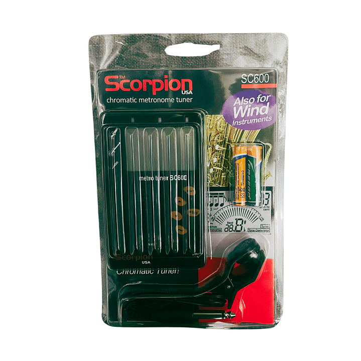 Metrónomo/Afinador Scorpion SC-600 1