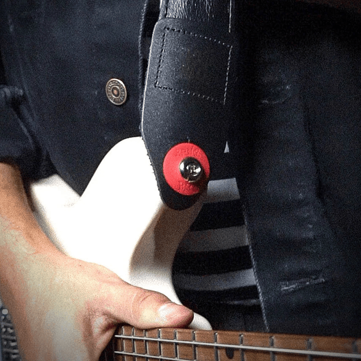 Strap Block Guitarra y Bajo Ernie Ball Purple 4u. P05618 3