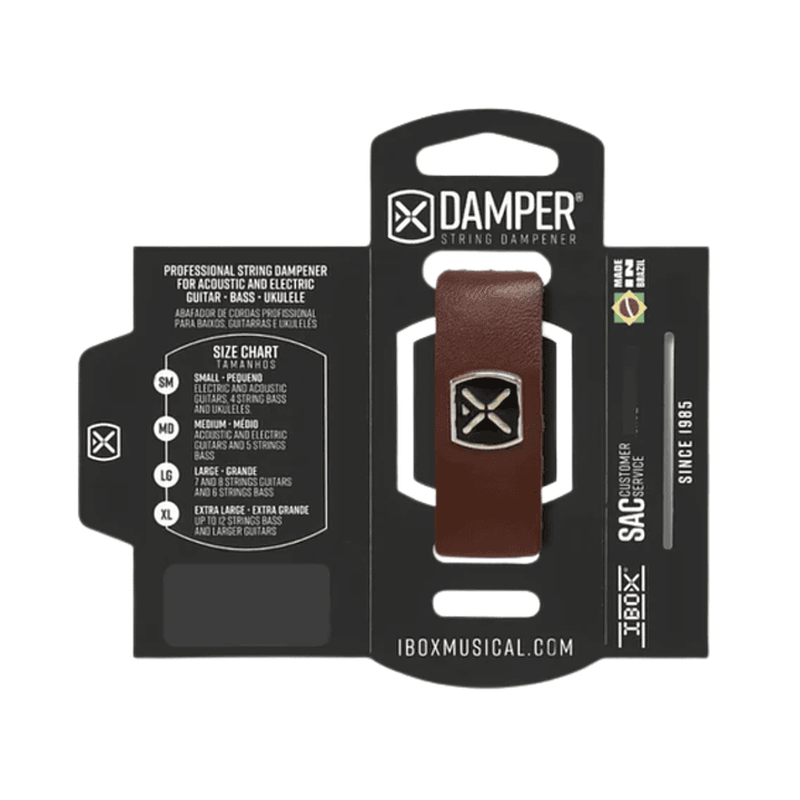 Damper Cuerdas Guitarra y Bajo IBOX Medium Colores 2