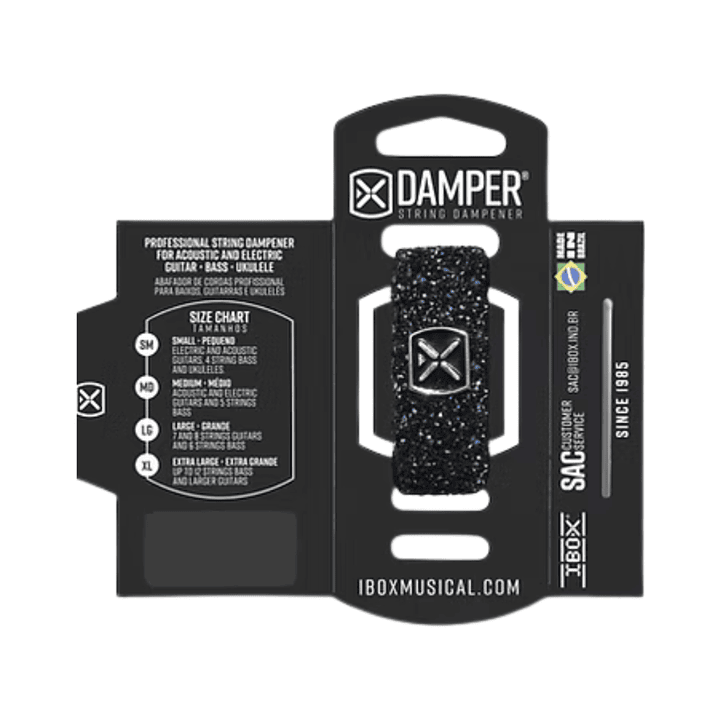 Damper Cuerdas Guitarra y Bajo IBOX Artistic Line Medium Colores 2