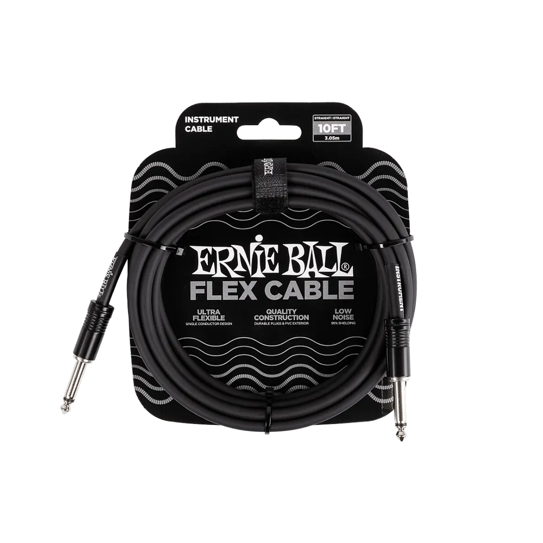 Cable Instrumento Ernie Ball Flex 3m Colores 1