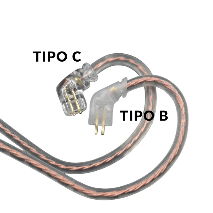 Cable Repuesto In Ears KZ Pin Tipo C 3