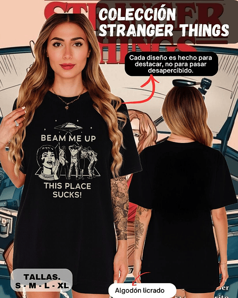 Stranger Things Beam Me Up ...