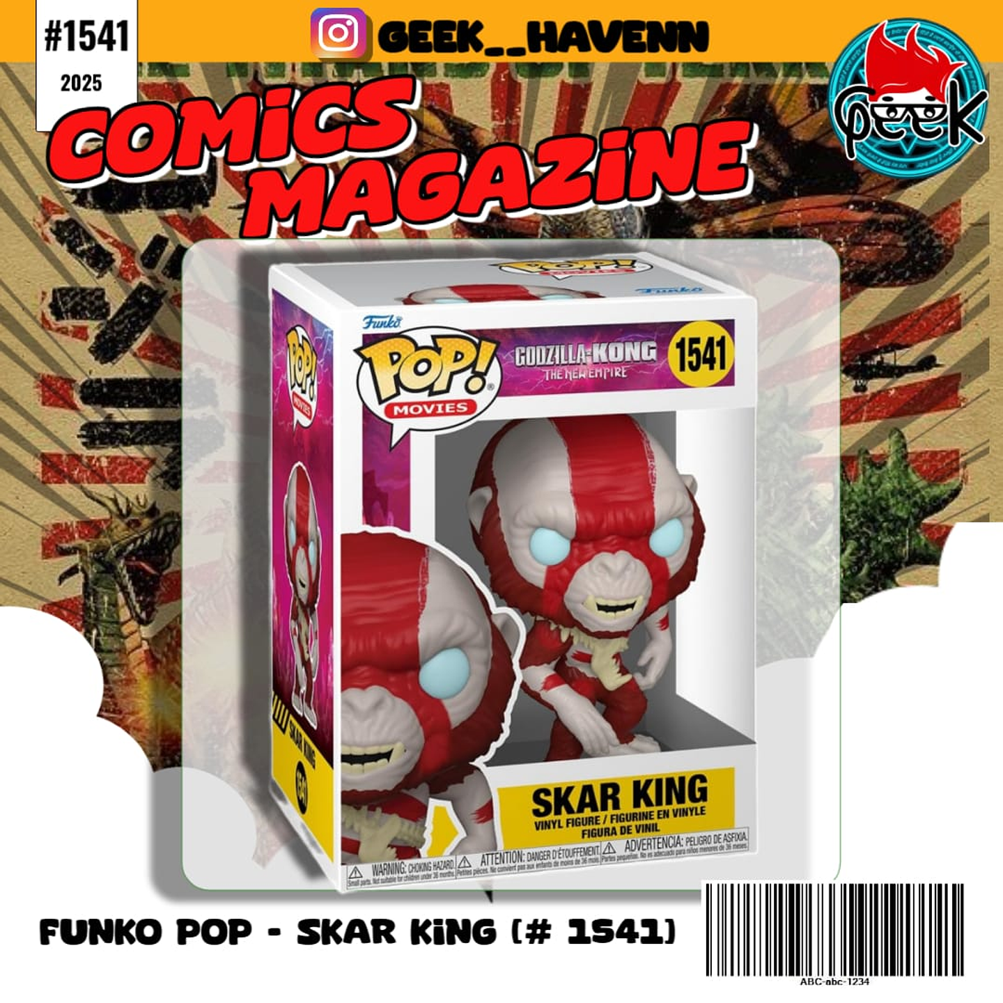 FUNKO POP ‼️- SKAR KING [#1541] 💙 1