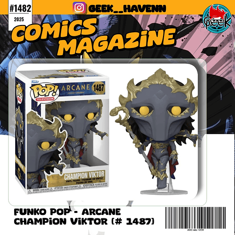 FUNKO POP ‼️- CHAMPION VIKTOR - ARCANE [#14﻿8﻿7﻿] 💙