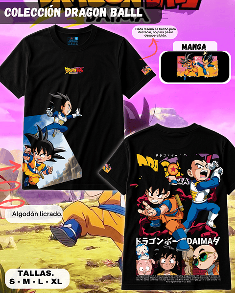 DRAGON BALL - GOKU & VEGETA DAIMA