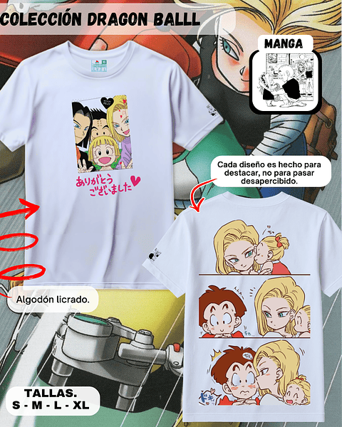 DRAGON BALL -  ANDROIDE N°18 & KRILIN