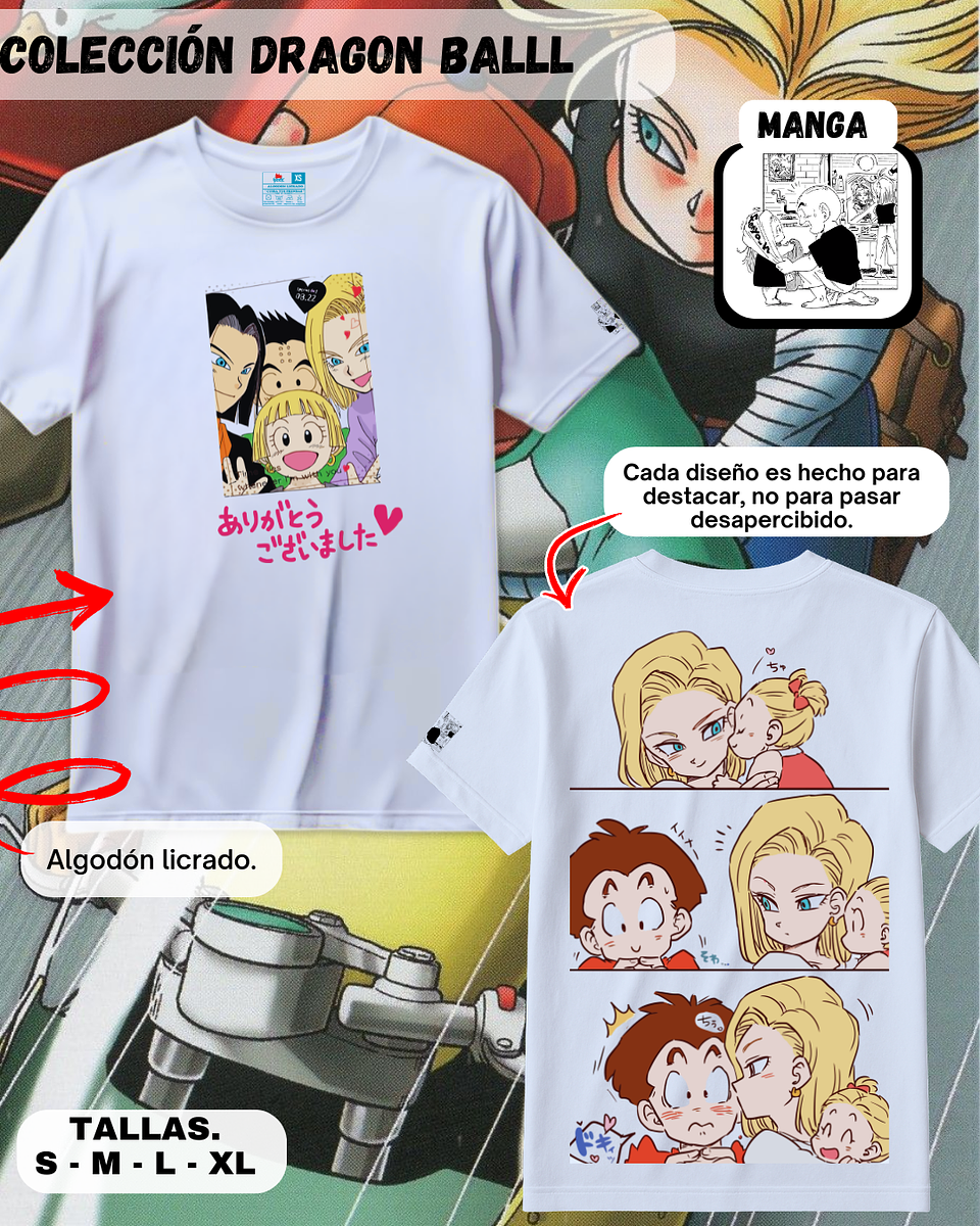 DRAGON BALL -  ANDROIDE N°18 & KRILIN 1