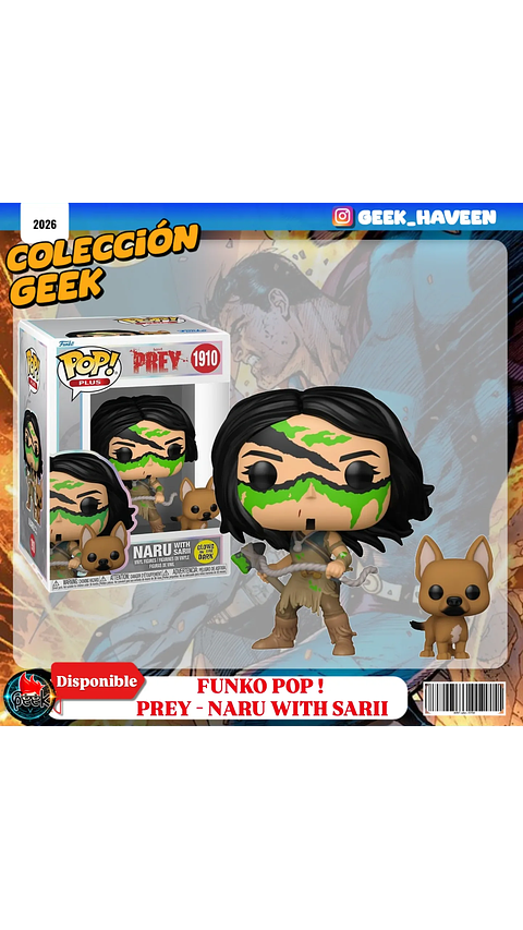 FUNKO POP ‼️- NARU WITH SARII  [#1910] 💙