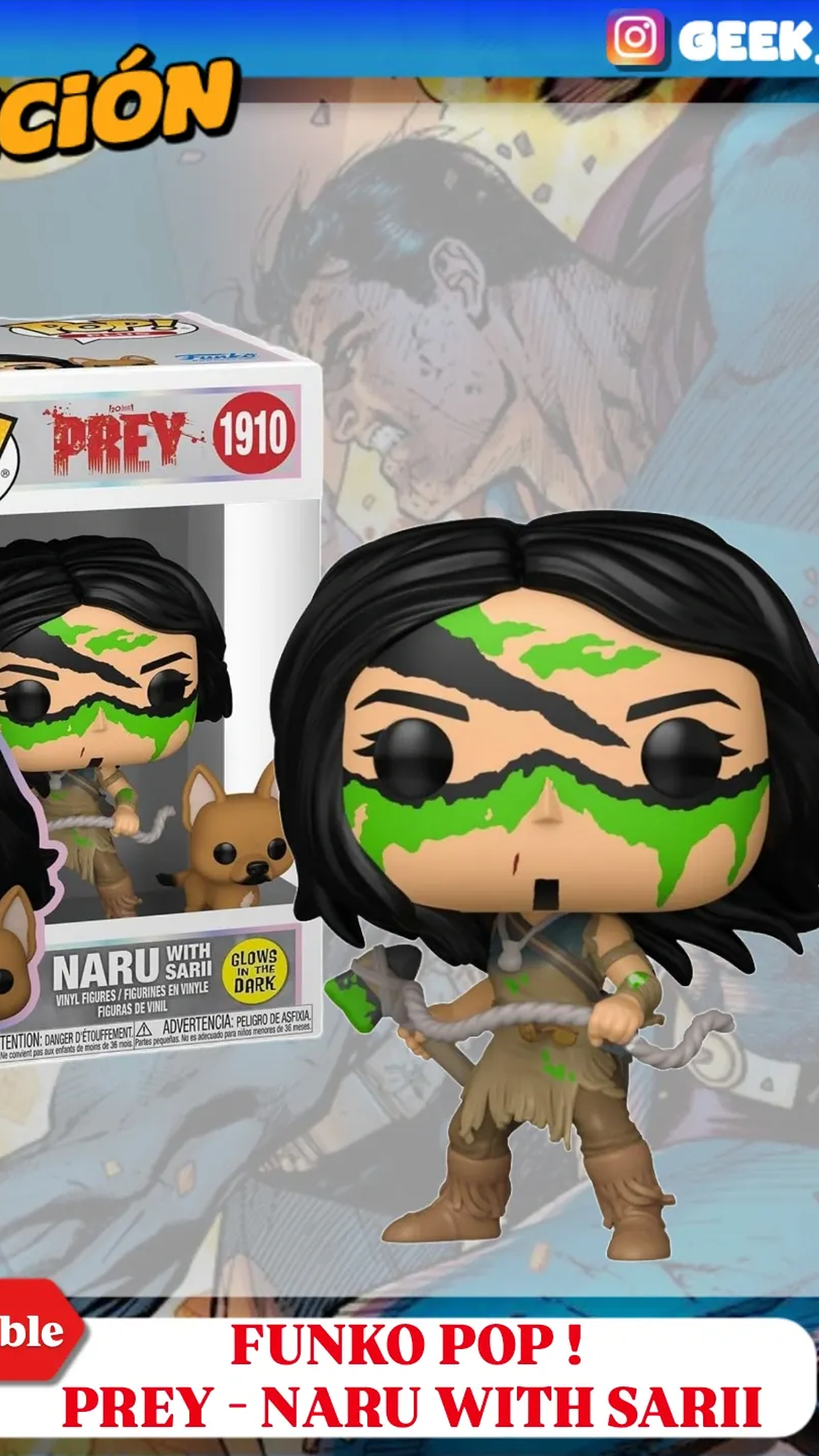 FUNKO POP ‼️- NARU WITH SARII  [#1910] 💙 1