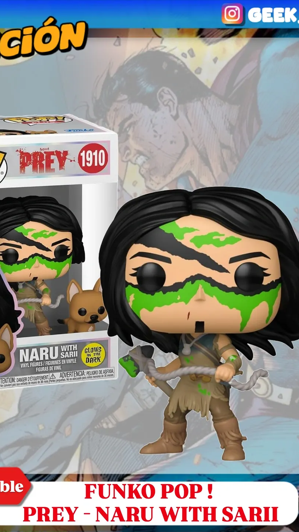 FUNKO POP ‼️- NARU WITH SARII  [#1910] 💙 1