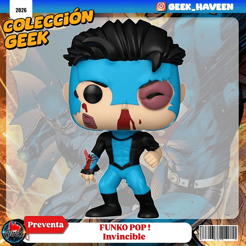 FUNKO POP ‼️- COLEECIÓN INVENCIBLE - PREVENTA