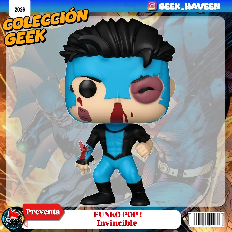 FUNKO POP ‼️- COLEECIÓN INVENCIBLE - PREVENTA 1