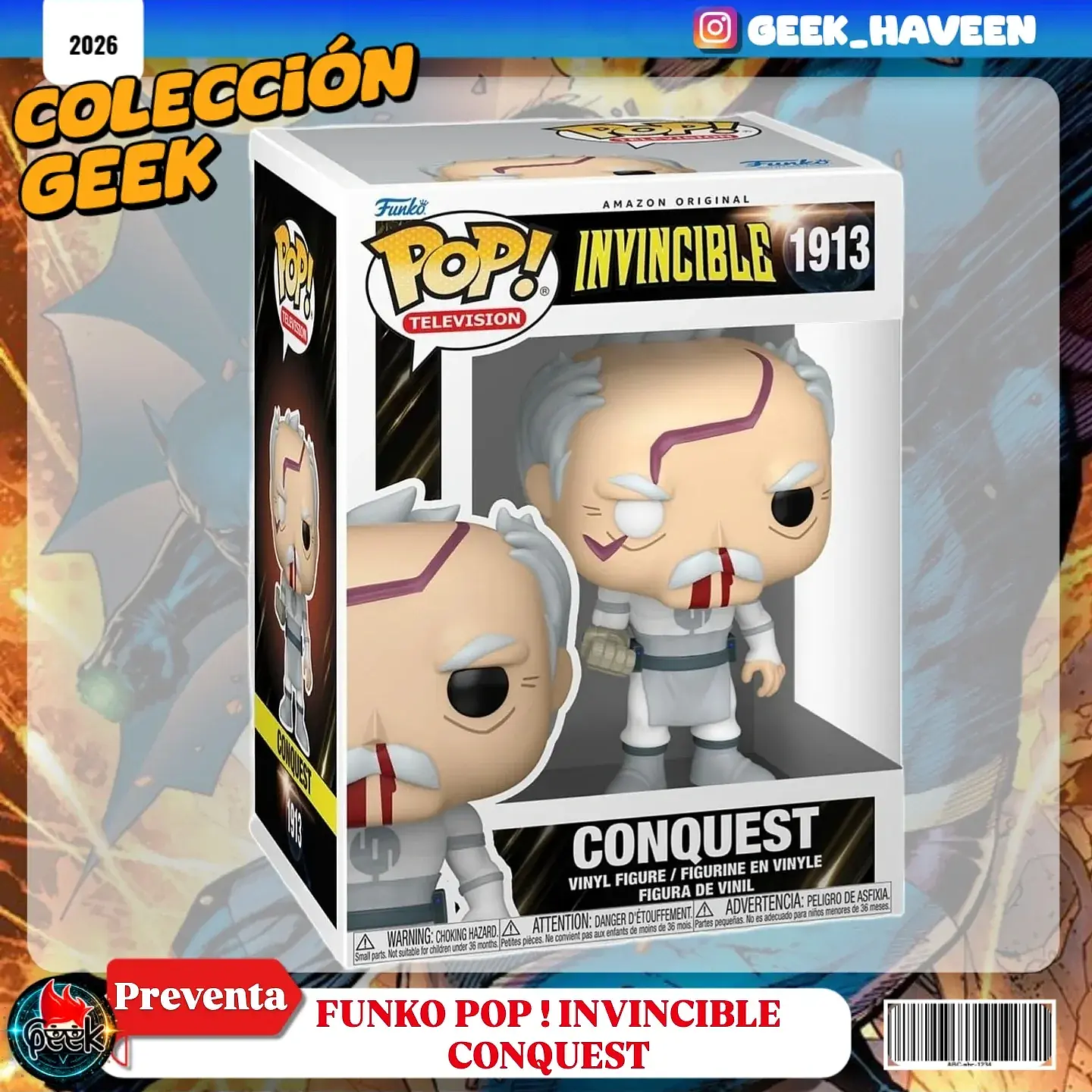 FUNKO POP ‼️- COLEECIÓN INVENCIBLE - PREVENTA 2