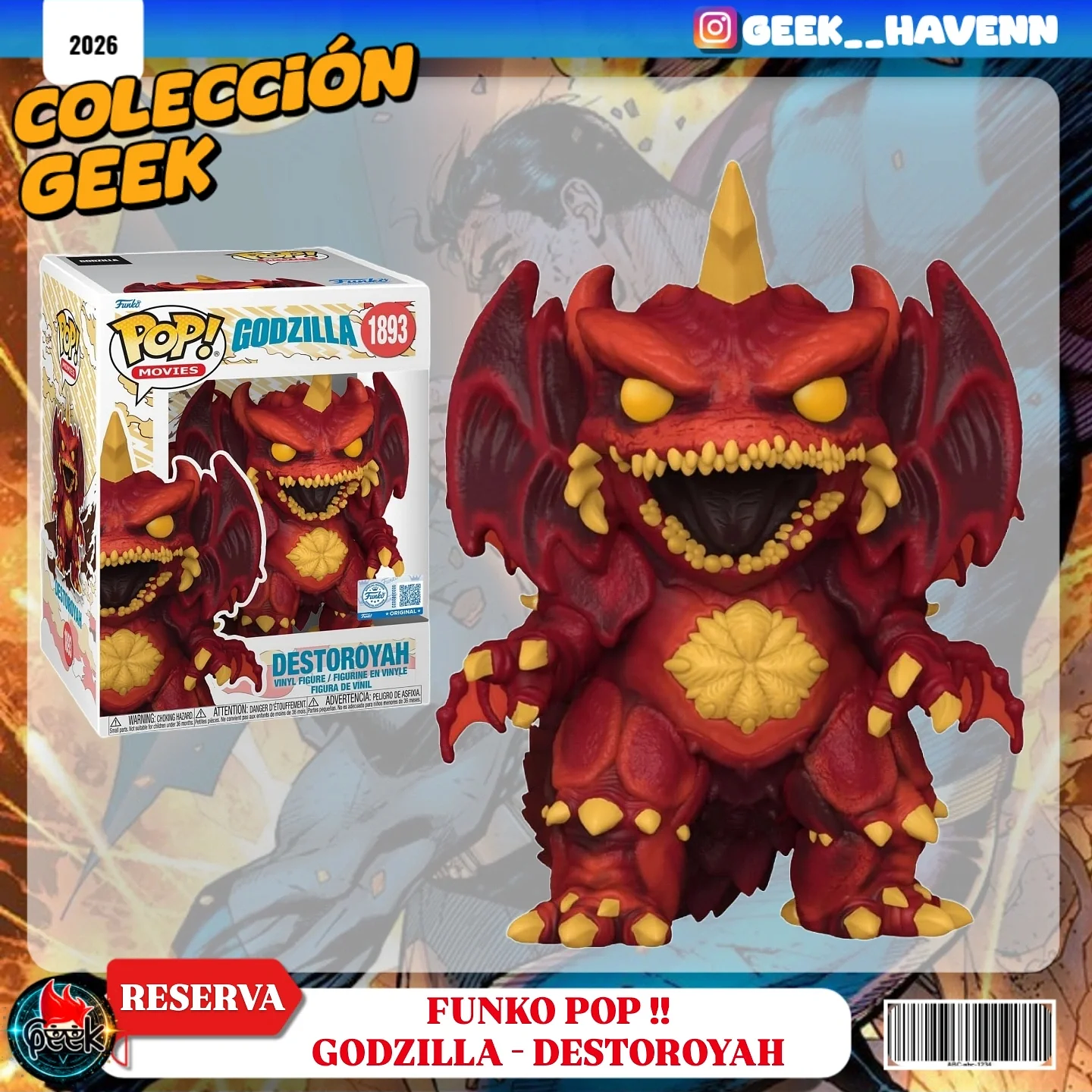 FUNKO POP ‼️- GODZILLA DESTOROYAH [#1893﻿] 1