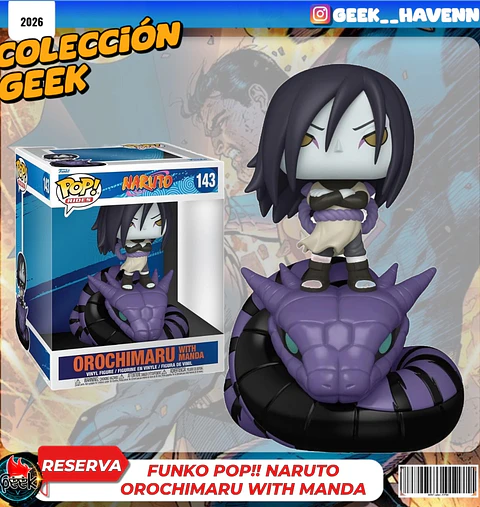 FUNKO POP ‼️- COLECCIÓN NARUTO - OROCHIMARU