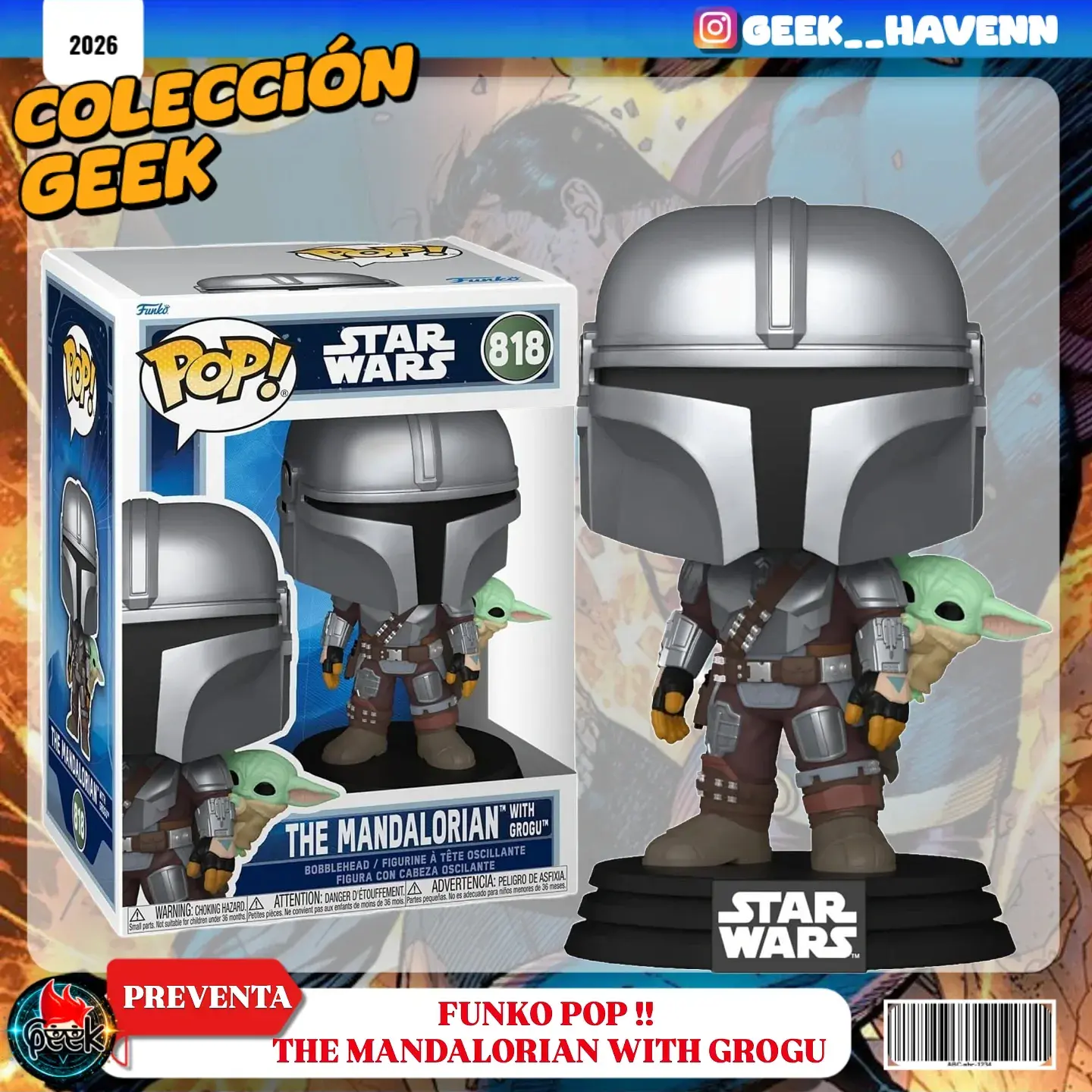 FUNKO POP ‼️- COLECCIÓN – STAR WARS /  PREVENTA 5