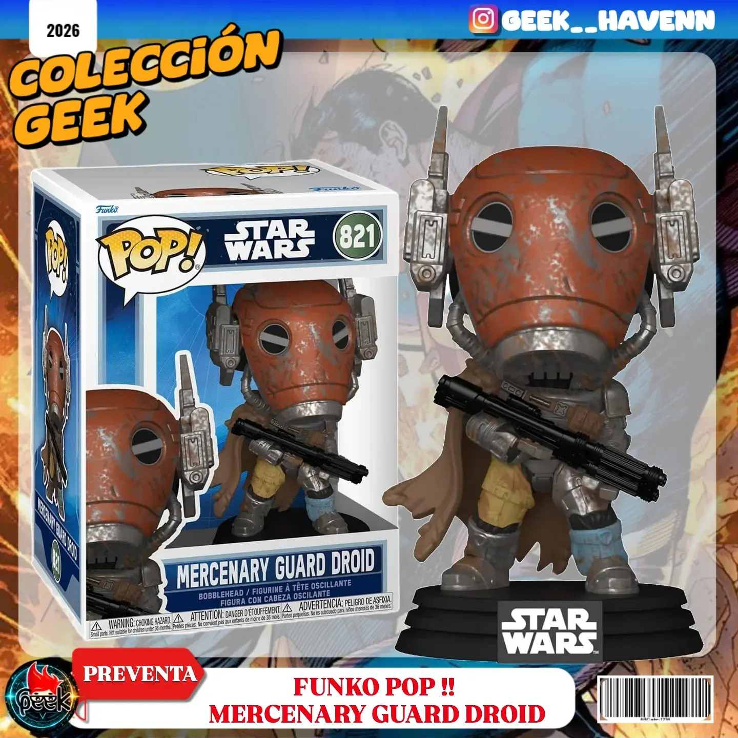 FUNKO POP ‼️- COLECCIÓN – STAR WARS /  PREVENTA 6