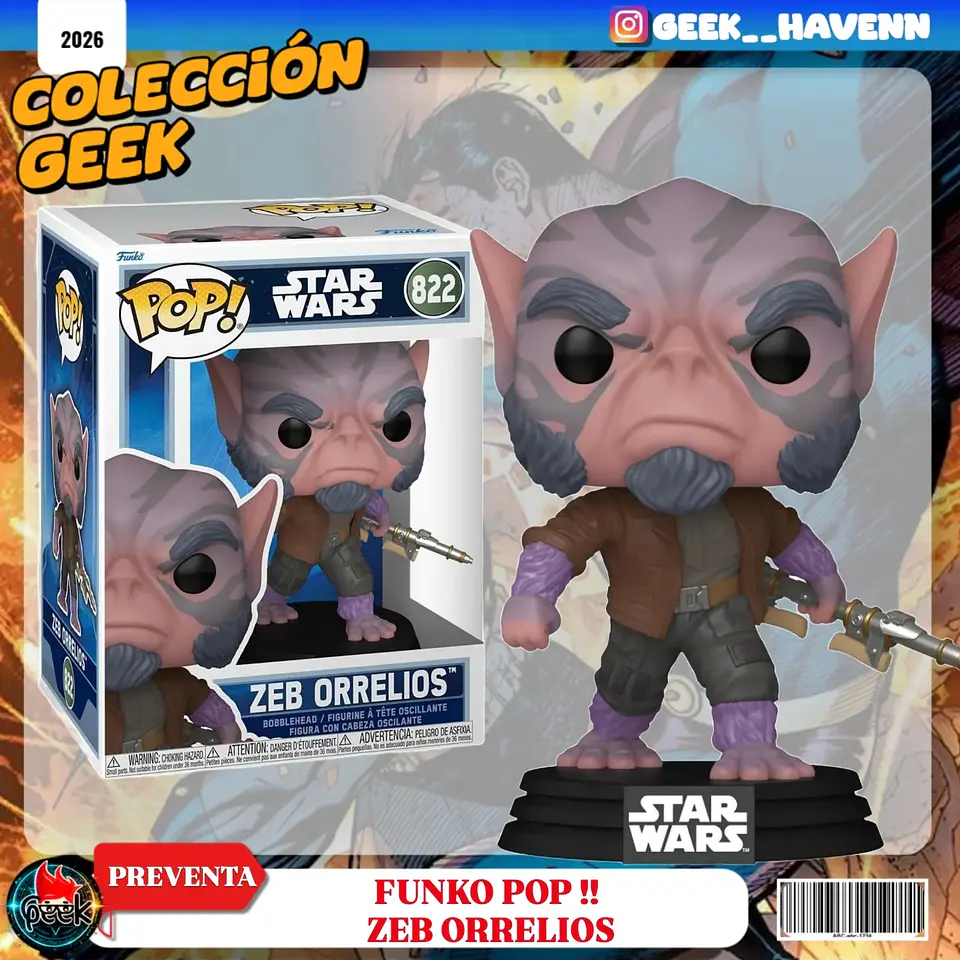 FUNKO POP ‼️- COLECCIÓN – STAR WARS /  PREVENTA 7