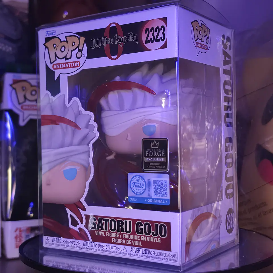 FUNKO POP ‼️- JUJUTSU KAISEN - SOTORU GOJO - EDICIÓN ESPECIAL SELLO THE ETERNAL FORGE 2