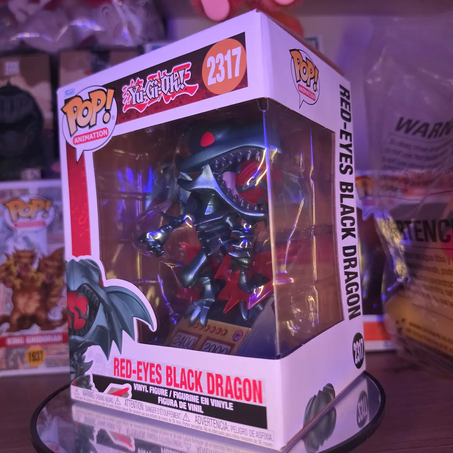 FUNKO POP ‼️–  YU-GI-OH ! / RED - EYES BLACK DRAGON 3