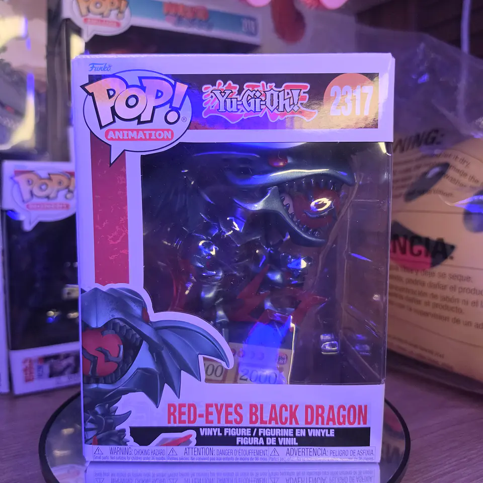 FUNKO POP ‼️–  YU-GI-OH ! / RED - EYES BLACK DRAGON 6