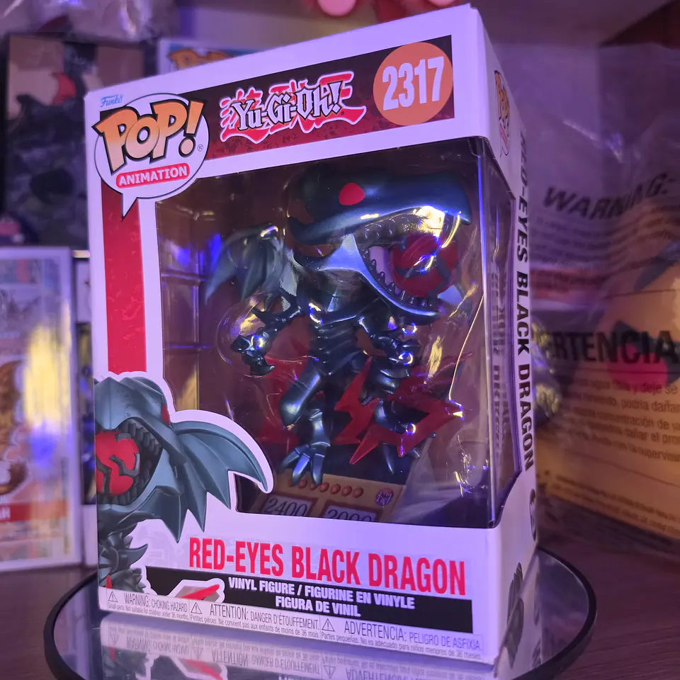 FUNKO POP ‼️–  YU-GI-OH ! / RED - EYES BLACK DRAGON 2