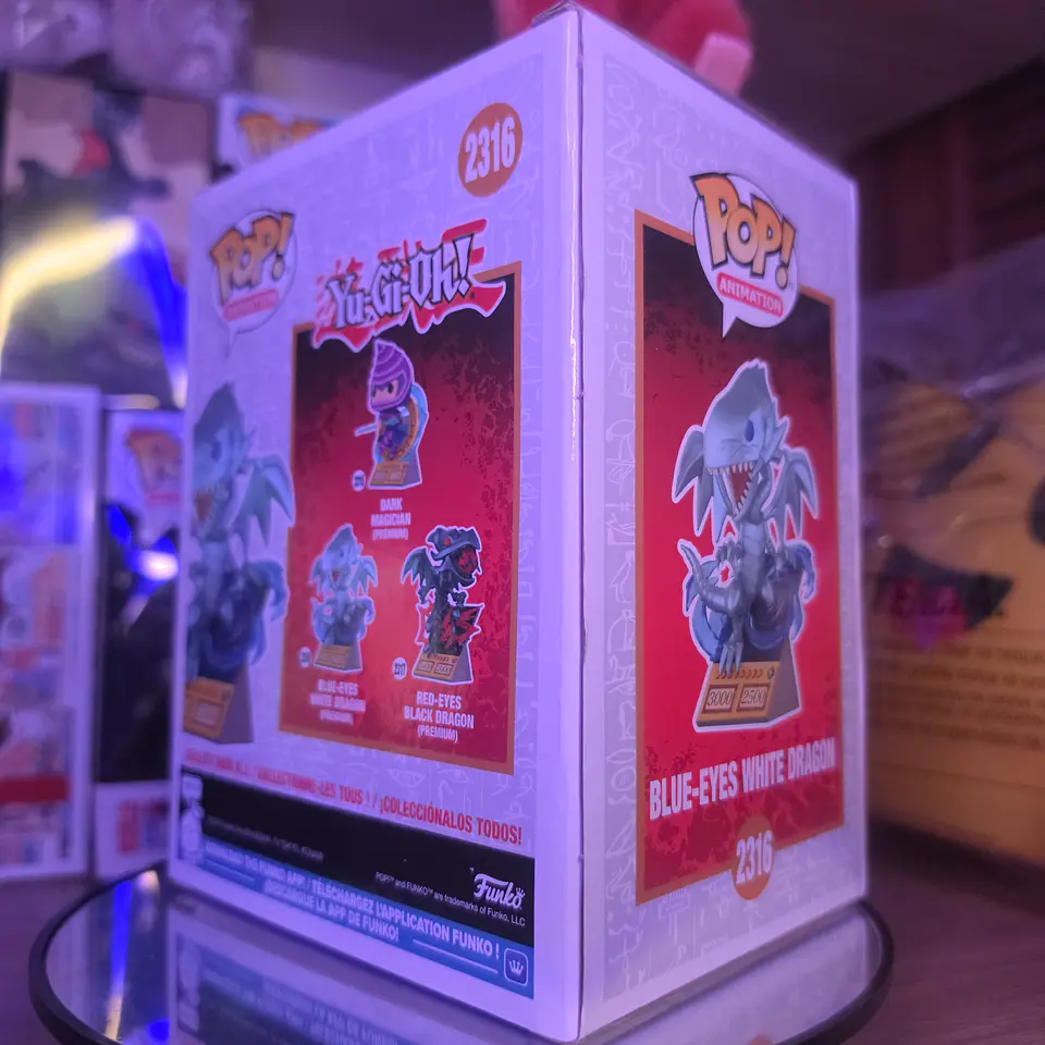 FUNKO POP ‼️–  YU-GI-OH ! / BLUE-EYES WHITE DRAGON 4