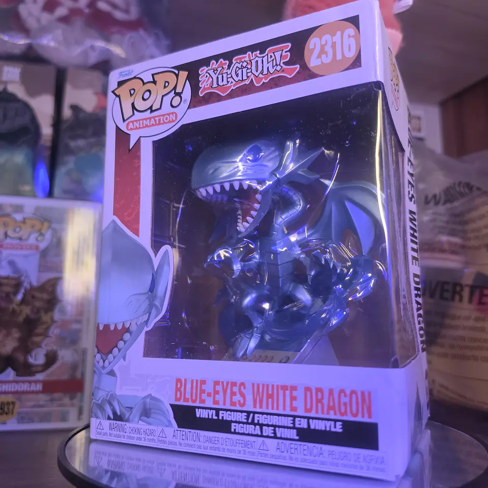 FUNKO POP ‼️–  YU-GI-OH ! / BLUE-EYES WHITE DRAGON 5